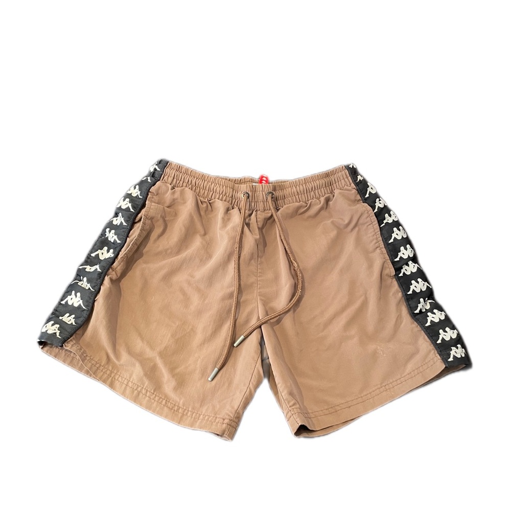 Kappa Swim Trunks Medium Logo Travis Scott Brown